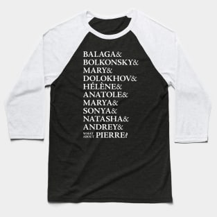 Natasha, Pierre & the Great Comet of 1812 Ampersand Names Baseball T-Shirt